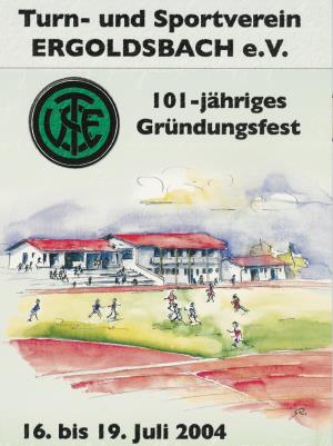 101 Jahre TSV Ergoldsbach - Flyer