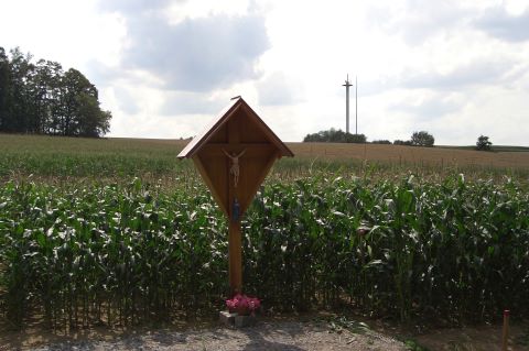 Feldkreuz Ergoldsbach - Paindlkofener Strasse, aufgestellt am 28. Juni 2004